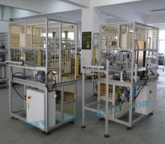 Airbag assembly test production line